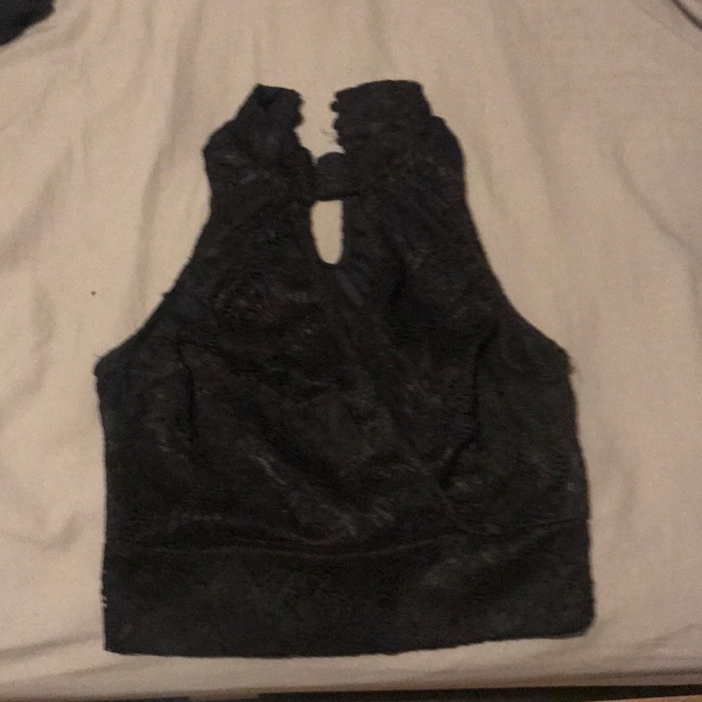 Size small lace crop top